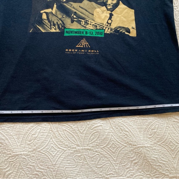 Ultra-Rare LTD. Ed. Fats Domino, Dave Bartholomew Rock & Roll Hall of Fame tee L - Picture 9 of 12